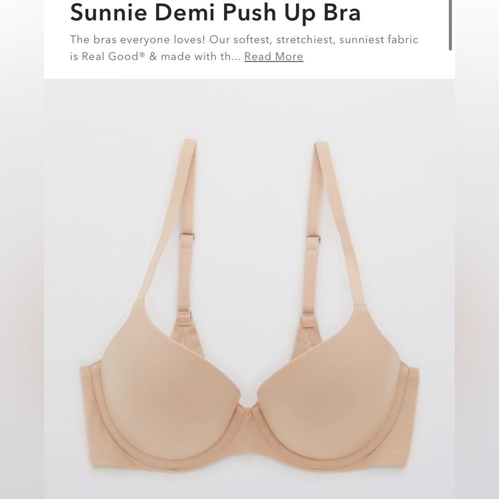 Aerie Sunnie Demi Push-Up 34C